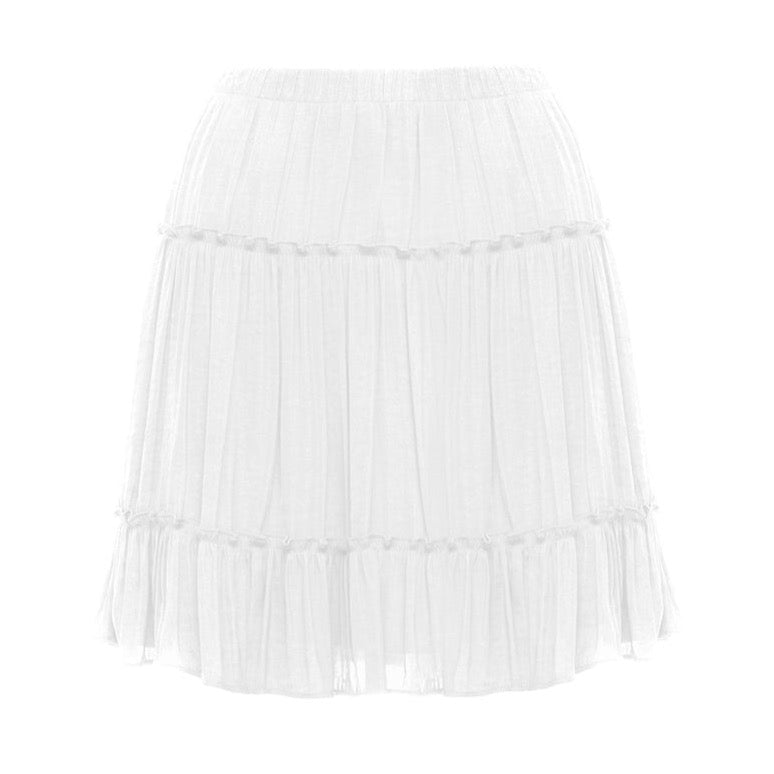 Lexi Skirt, Off White-Skirts-Vixen Collection, Day Spa and Women's Boutique Located in Seattle, Washington