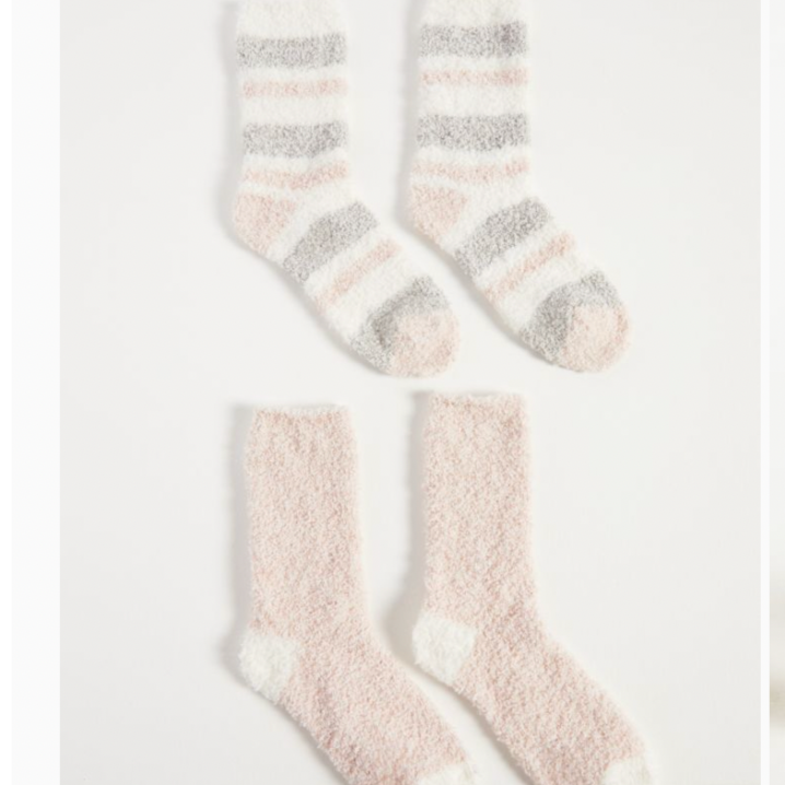 2 Pack Plush Socks-Socks-Vixen Collection, Day Spa and Women's Boutique Located in Seattle, Washington