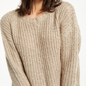 Camden Crew Sweater-Sweaters-Vixen Collection, Day Spa and Women's Boutique Located in Seattle, Washington