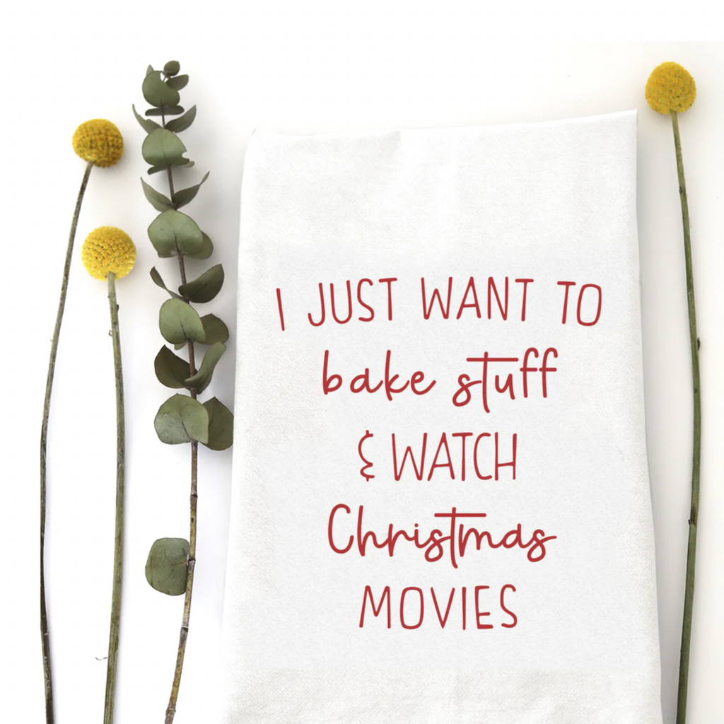 I Just Want To Bake...-Tea Towels-Vixen Collection, Day Spa and Women's Boutique Located in Seattle, Washington