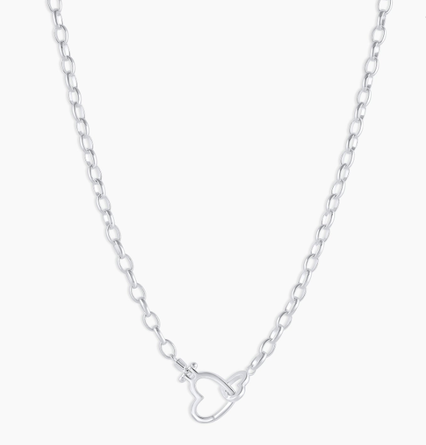 Parker Heart Necklace-Necklaces-Vixen Collection, Day Spa and Women's Boutique Located in Seattle, Washington