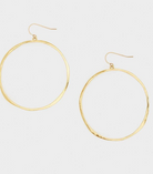G Ring Earrings-Earrings-Vixen Collection, Day Spa and Women's Boutique Located in Seattle, Washington