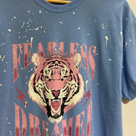 Fearless Dreamer Tee-Short Sleeves-Vixen Collection, Day Spa and Women's Boutique Located in Seattle, Washington