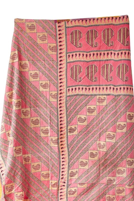 Vintage Kantha Coverlet-Home + Gifts-Vixen Collection, Day Spa and Women's Boutique Located in Seattle, Washington