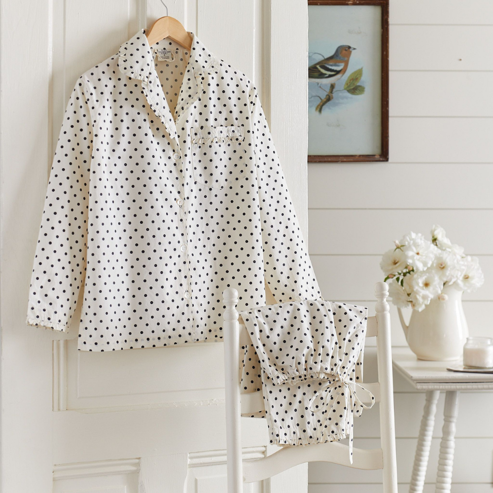 Polka Dot PJ Set-Loungewear Set-Vixen Collection, Day Spa and Women's Boutique Located in Seattle, Washington