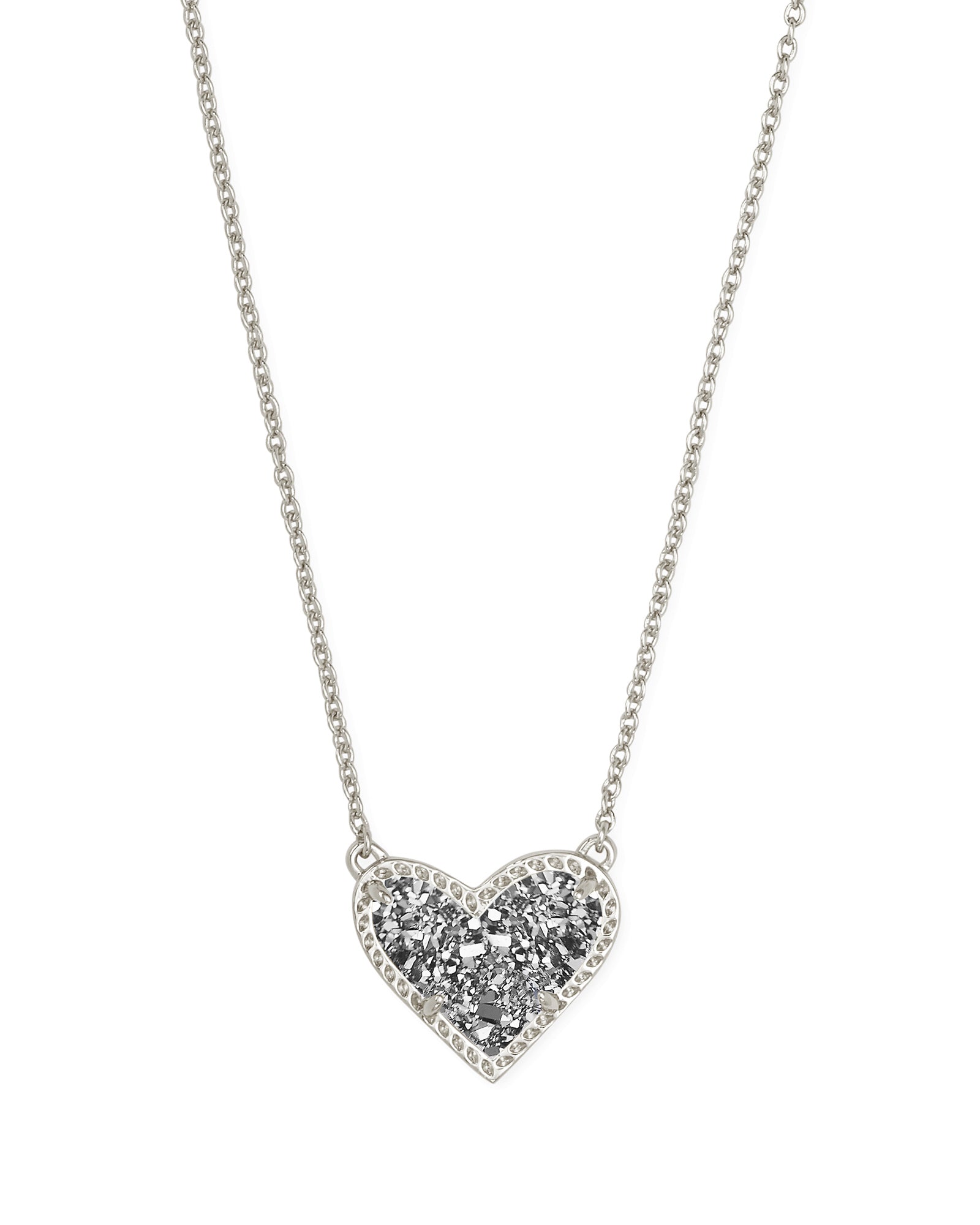 Ari Heart Pendant Necklace-Necklaces-Vixen Collection, Day Spa and Women's Boutique Located in Seattle, Washington