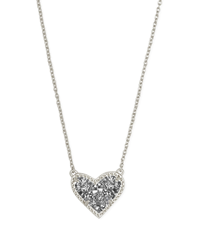 Ari Heart Pendant Necklace-Necklaces-Vixen Collection, Day Spa and Women's Boutique Located in Seattle, Washington