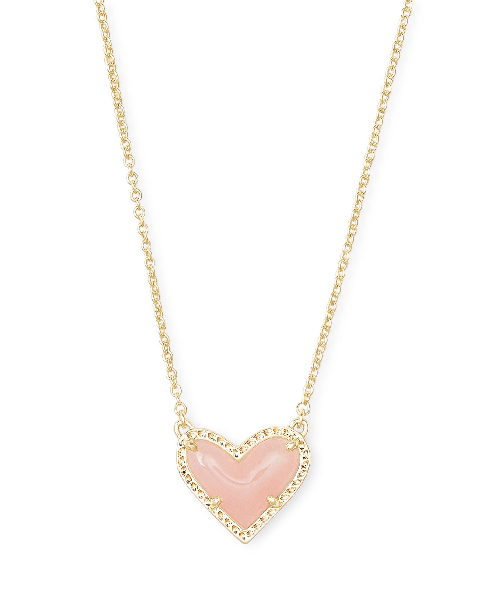 Ari Heart Pendant Necklace-Necklaces-Vixen Collection, Day Spa and Women's Boutique Located in Seattle, Washington
