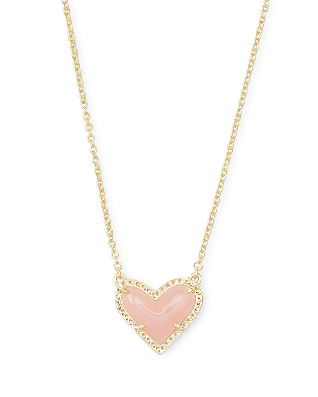 Ari Heart Pendant Necklace-Necklaces-Vixen Collection, Day Spa and Women's Boutique Located in Seattle, Washington