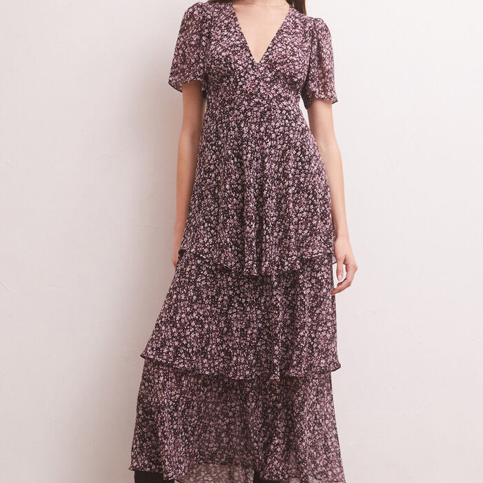 Everly Oasis Midi Dress-Dresses-Vixen Collection, Day Spa and Women's Boutique Located in Seattle, Washington