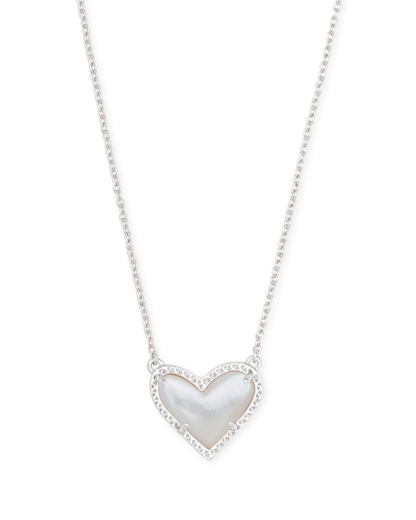 Ari Heart Pendant Necklace-Necklaces-Vixen Collection, Day Spa and Women's Boutique Located in Seattle, Washington