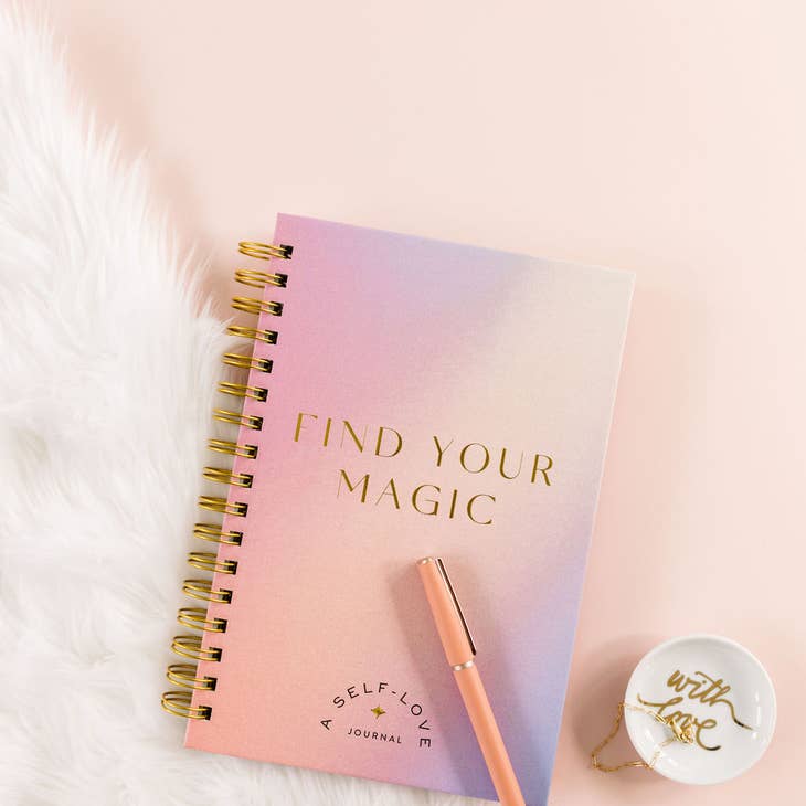Find Your Magic 90 Day Self Love Journal-Stationary-Vixen Collection, Day Spa and Women's Boutique Located in Seattle, Washington
