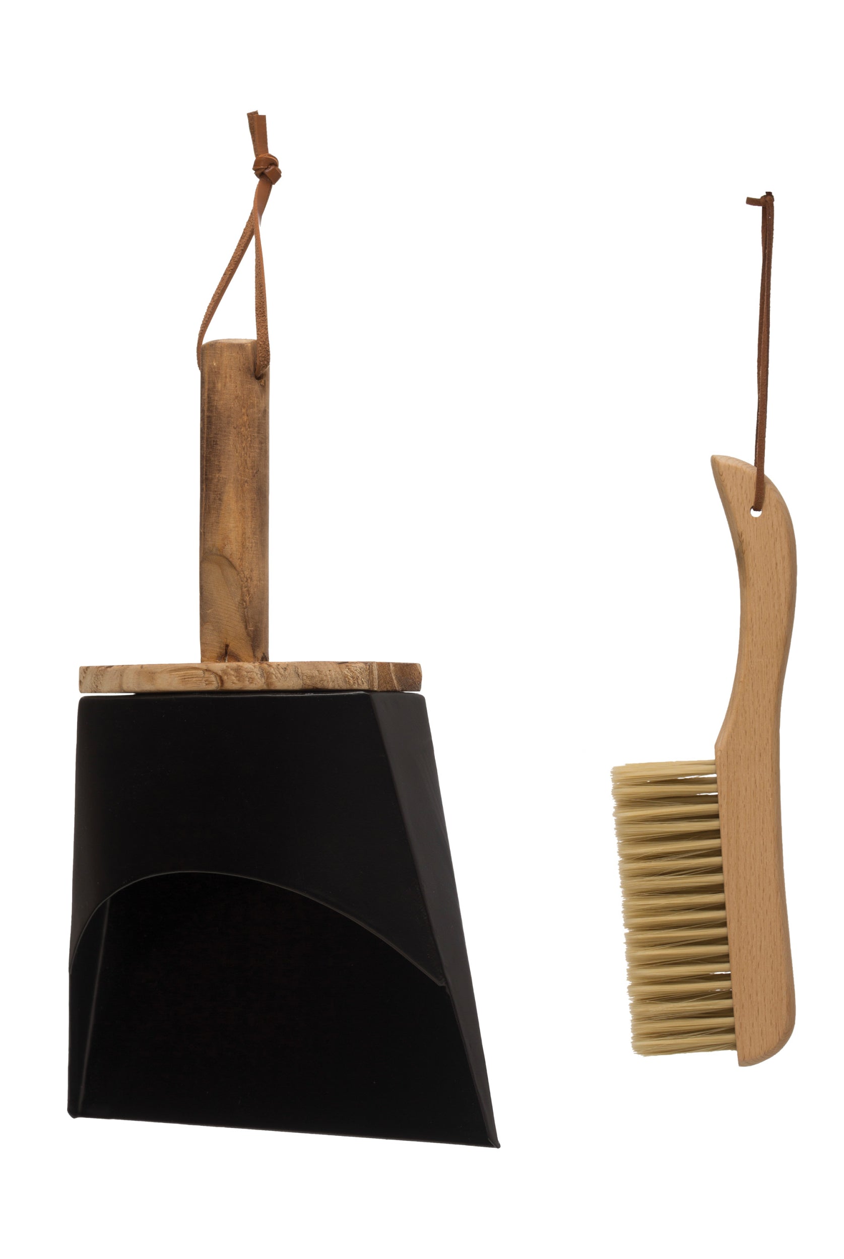 Beech Wood Brush and Metal Dust Pan, Set of 2-Home + Gifts-Vixen Collection, Day Spa and Women's Boutique Located in Seattle, Washington