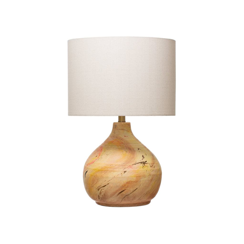 Terracotta Table Lamp-Lamps-Vixen Collection, Day Spa and Women's Boutique Located in Seattle, Washington