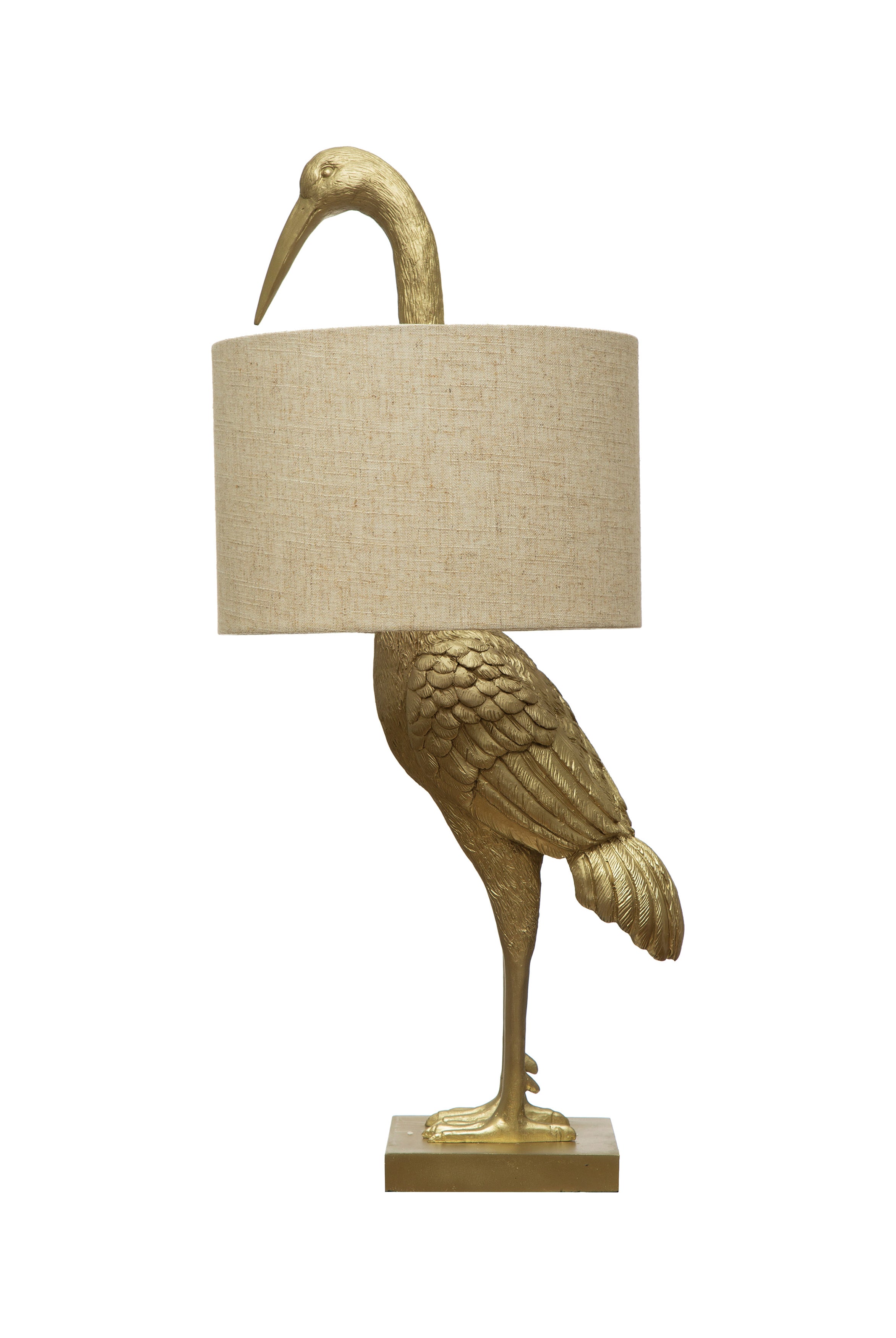 Resin Bird Table Lamp-Lamps-Vixen Collection, Day Spa and Women's Boutique Located in Seattle, Washington