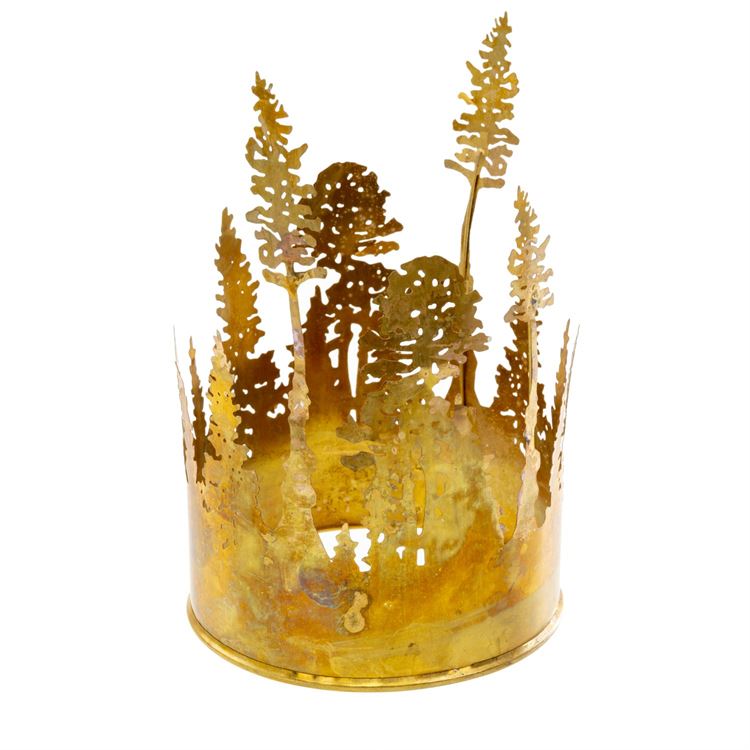 Winter Forest Silhouette Votive-Home Decor-Vixen Collection, Day Spa and Women's Boutique Located in Seattle, Washington
