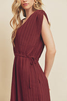 Deep Love Dress, Burgundy-Dresses-Vixen Collection, Day Spa and Women's Boutique Located in Seattle, Washington