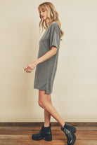 Try Me Metallic Dress-Dresses-Vixen Collection, Day Spa and Women's Boutique Located in Seattle, Washington