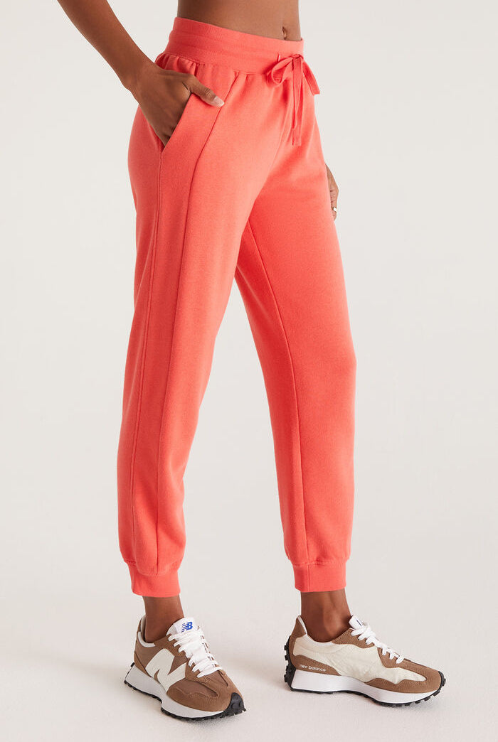 Janine Seamed Jogger-Loungewear Bottoms-Vixen Collection, Day Spa and Women's Boutique Located in Seattle, Washington