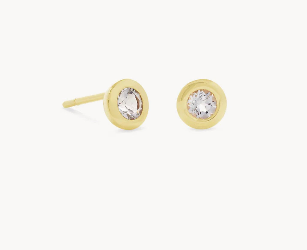 Aliyah Stud Earring-Earrings-Vixen Collection, Day Spa and Women's Boutique Located in Seattle, Washington