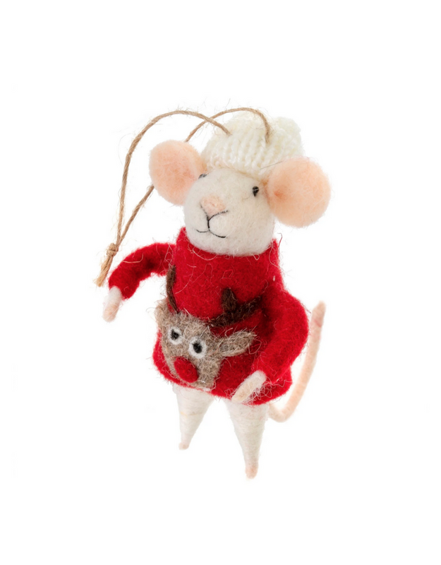 Mouse Ornaments-Ornaments-Vixen Collection, Day Spa and Women's Boutique Located in Seattle, Washington