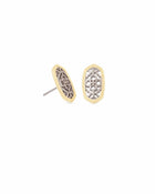 Ellie Earring Rhodium Crystal-Earrings-Vixen Collection, Day Spa and Women's Boutique Located in Seattle, Washington