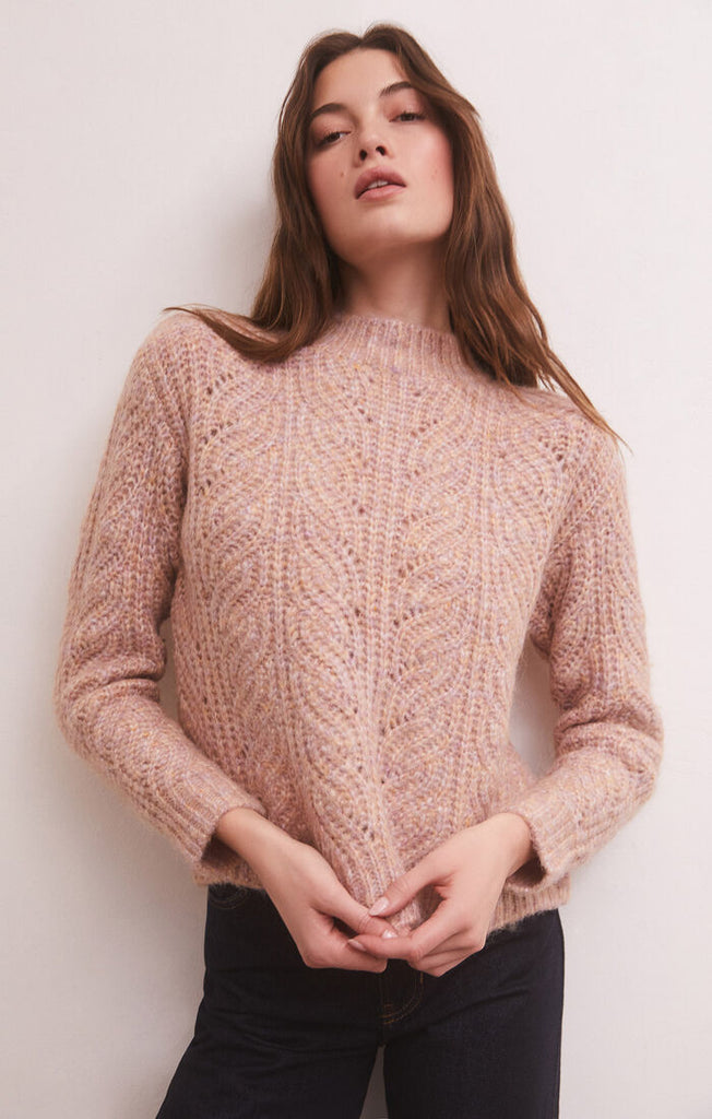 Dove Cable Knit Sweater-Sweaters-Vixen Collection, Day Spa and Women's Boutique Located in Seattle, Washington