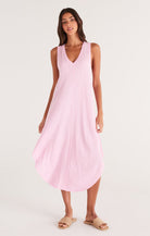 The Reverie Slub Dress, Lilac-Dresses-Vixen Collection, Day Spa and Women's Boutique Located in Seattle, Washington