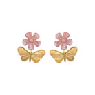 Sakura Earrings-Earrings-Vixen Collection, Day Spa and Women's Boutique Located in Seattle, Washington