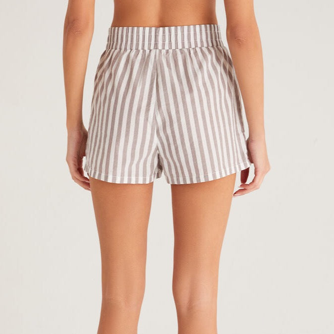 Co-Ed Stripe Boxer-Loungewear Bottoms-Vixen Collection, Day Spa and Women's Boutique Located in Seattle, Washington