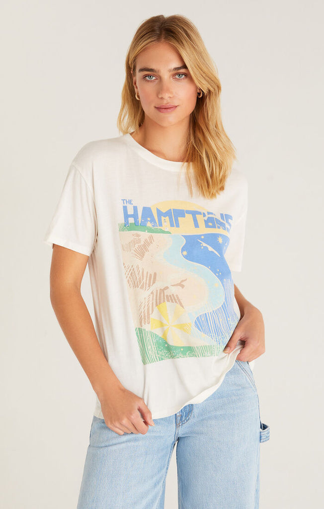 Boyfriend Hamptons Tee-Short Sleeves-Vixen Collection, Day Spa and Women's Boutique Located in Seattle, Washington