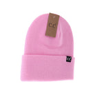 Unisex Wide Cuff C.C Beanie-Hats-Vixen Collection, Day Spa and Women's Boutique Located in Seattle, Washington