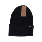 Unisex Wide Cuff C.C Beanie-Hats-Vixen Collection, Day Spa and Women's Boutique Located in Seattle, Washington