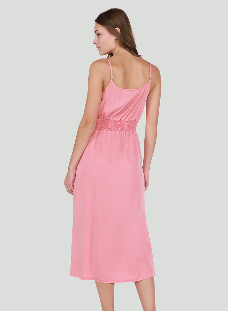 Tencel Midi Dress-Dresses-Vixen Collection, Day Spa and Women's Boutique Located in Seattle, Washington