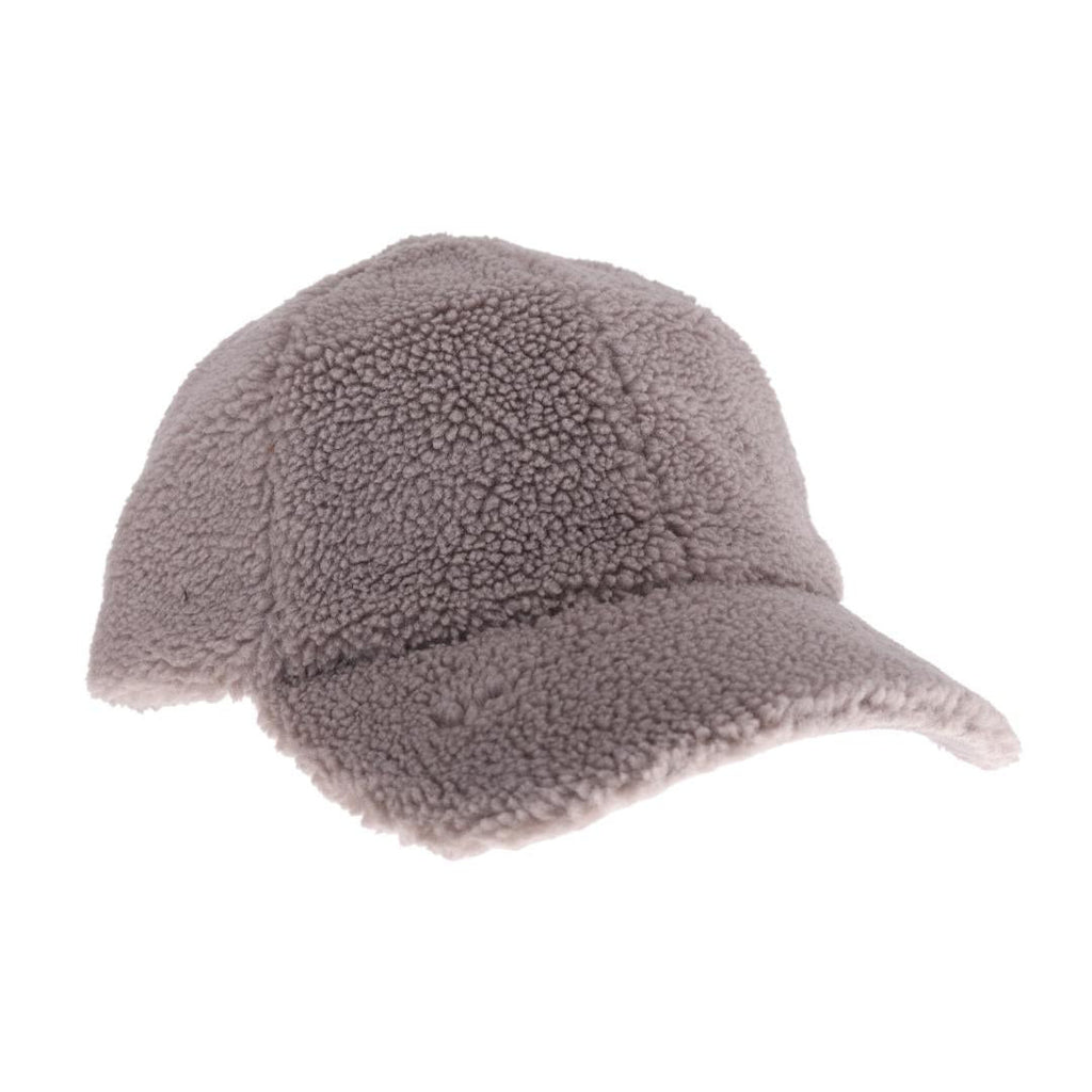 Solid Sherpa C.C Ball Cap-Hats-Vixen Collection, Day Spa and Women's Boutique Located in Seattle, Washington