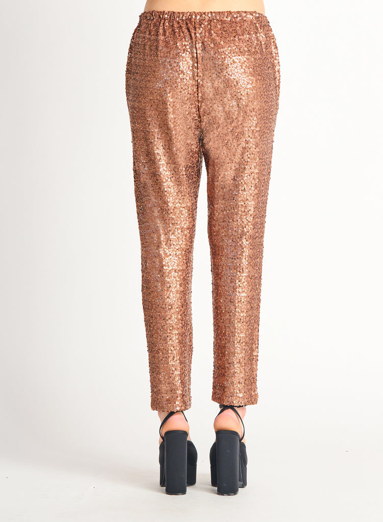 Straight Hem Sequin Jogger-Pants-Vixen Collection, Day Spa and Women's Boutique Located in Seattle, Washington