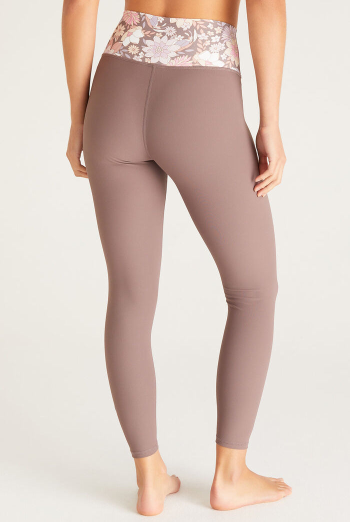 Good Days Rib 7/8 Legging-Loungewear Bottoms-Vixen Collection, Day Spa and Women's Boutique Located in Seattle, Washington