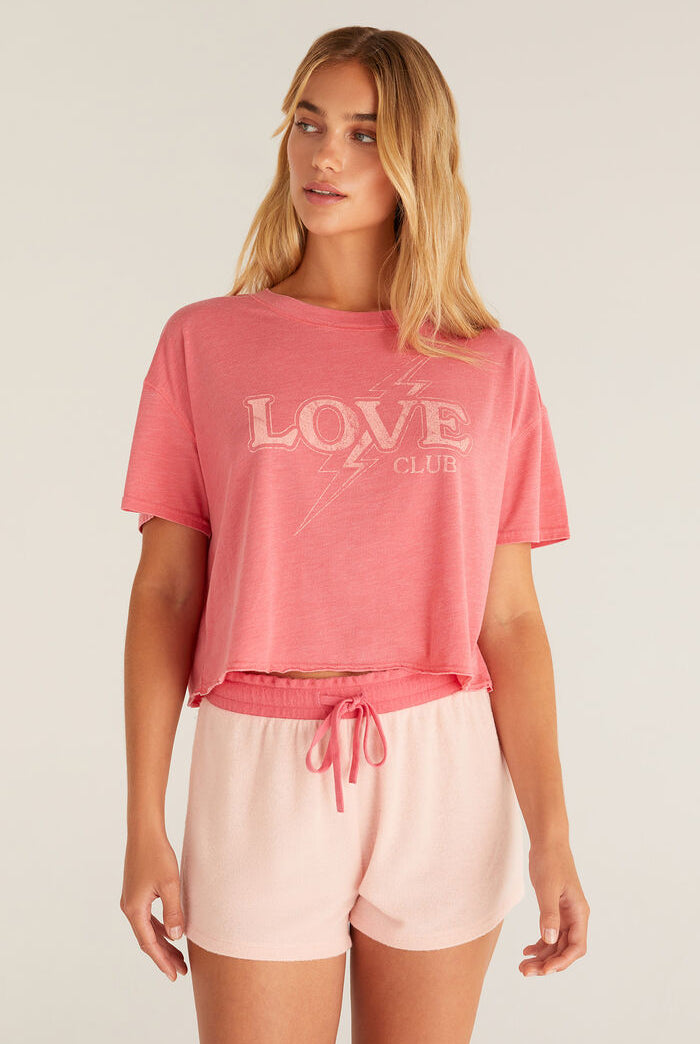 Vintage Love Tee-Loungewear Tops-Vixen Collection, Day Spa and Women's Boutique Located in Seattle, Washington
