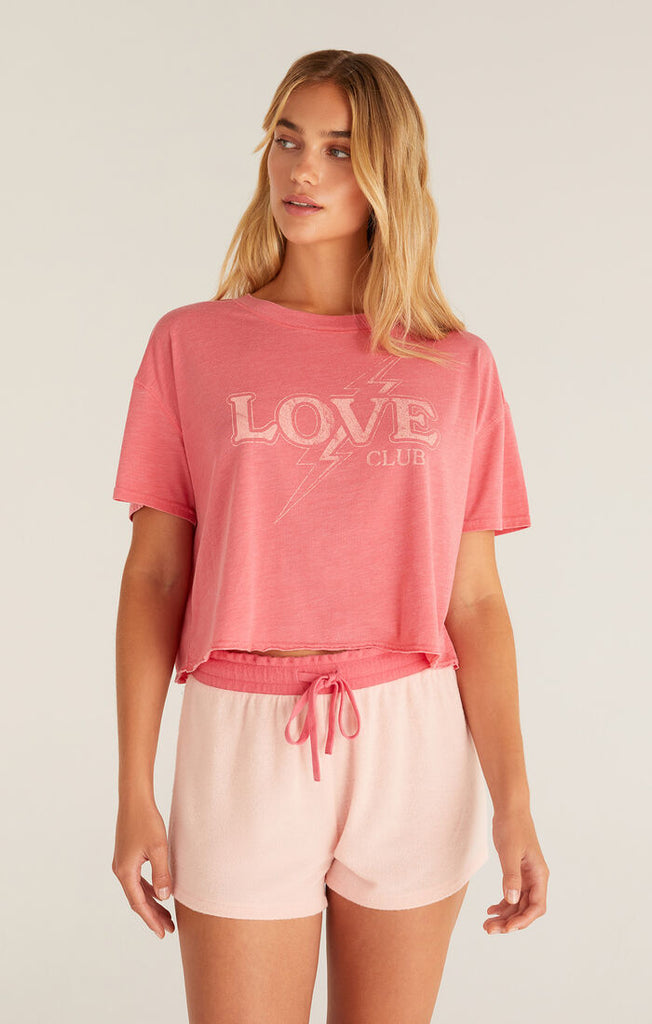 Vintage Love Tee-Loungewear Tops-Vixen Collection, Day Spa and Women's Boutique Located in Seattle, Washington