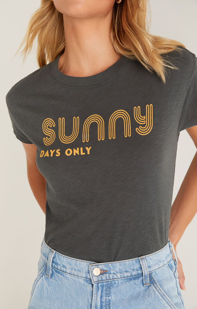 Modern Sunny Tee-Short Sleeves-Vixen Collection, Day Spa and Women's Boutique Located in Seattle, Washington